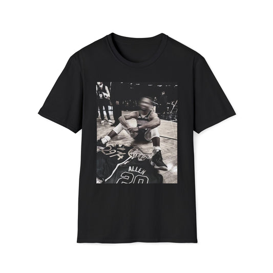 Basketball Tribute T-Shirt, Cool Graphic Tee, Unisex Sports Shirt, Gift for Sports Lovers, Casual Wear