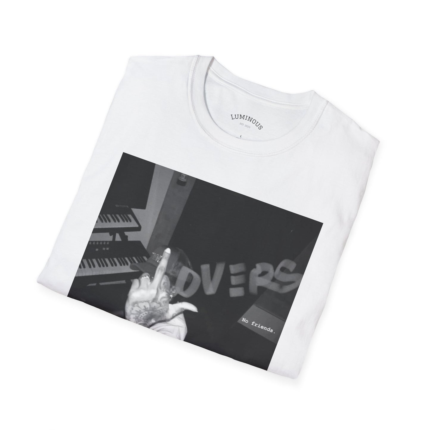 Edgy Graphic T-Shirt for Music Lovers, Perfect Gift for Musicians, Casual Wear, Unique Style, Graphic Tee for Everyday