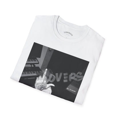 Edgy Graphic T-Shirt for Music Lovers, Perfect Gift for Musicians, Casual Wear, Unique Style, Graphic Tee for Everyday