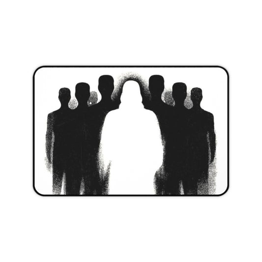 My Savior Silhouette|Shadow Collective Desk Mat —Gaming/Work Mouse Pad