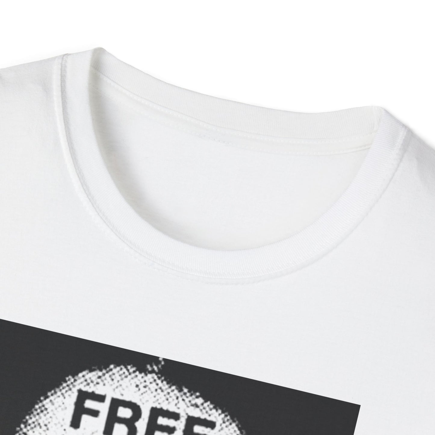 Unisex Softstyle T-Shirt - Free Thug Graphic Tee for Music Lovers, Streetwear Trend, Casual Style, Gifts for Friends, Summer Fashion
