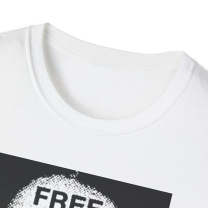 Unisex Softstyle T-Shirt - Free Thug Graphic Tee for Music Lovers, Streetwear Trend, Casual Style, Gifts for Friends, Summer Fashion