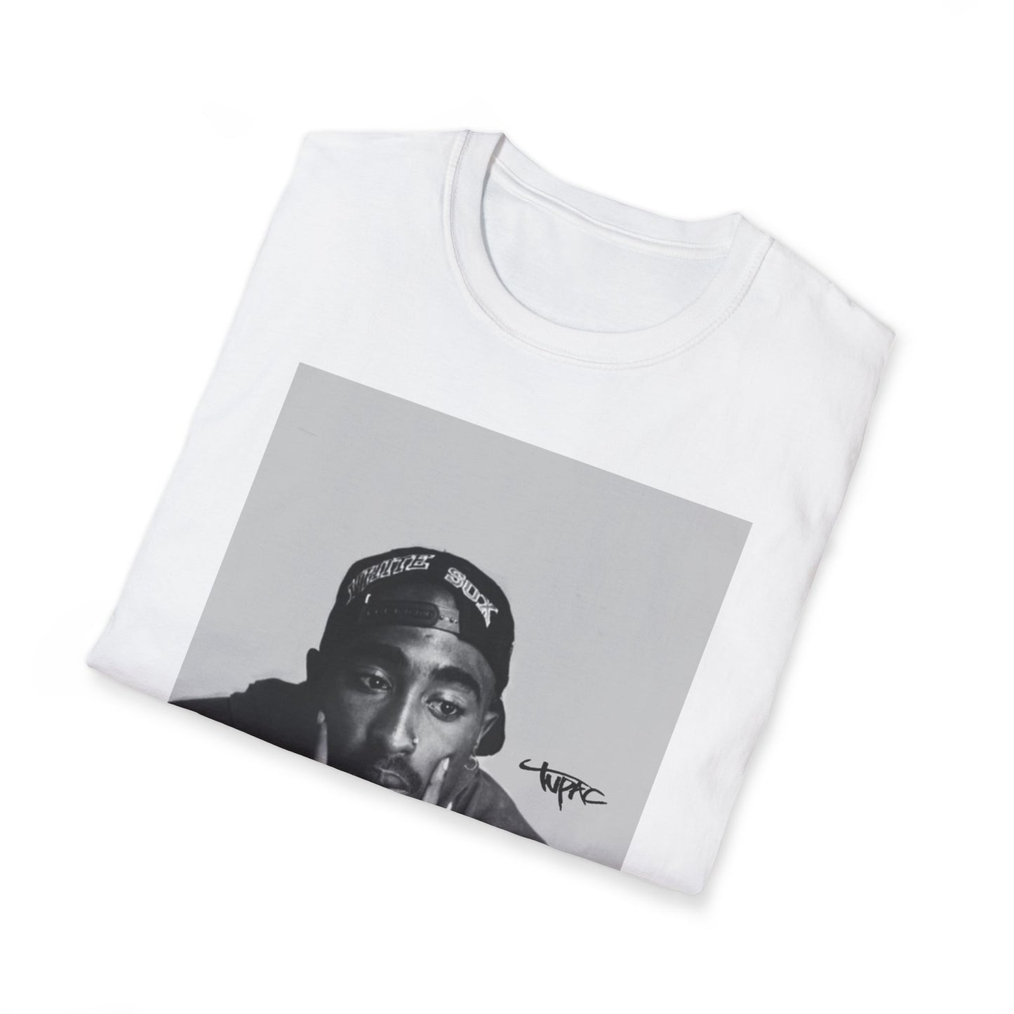 Unisex Softstyle Graphic Tee featuring Iconic Hip-Hop Legend, Streetwear Essential, Gift for Music Fans, Vintage Style T-Shirt, Casual [...]