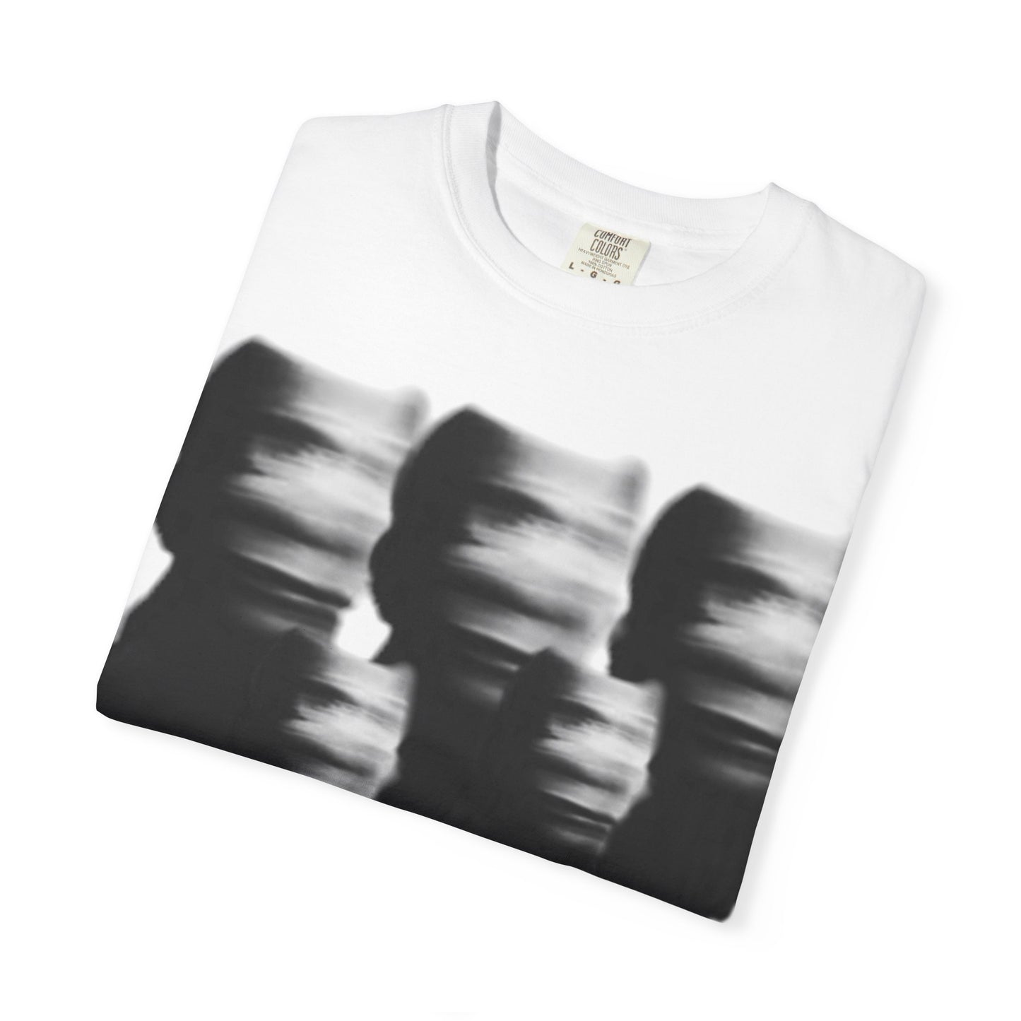 Monochrome Unisex T-shirt, Black and White Tee, Gender-Neutral Shirt, Casual Top, Gift for Him or Her