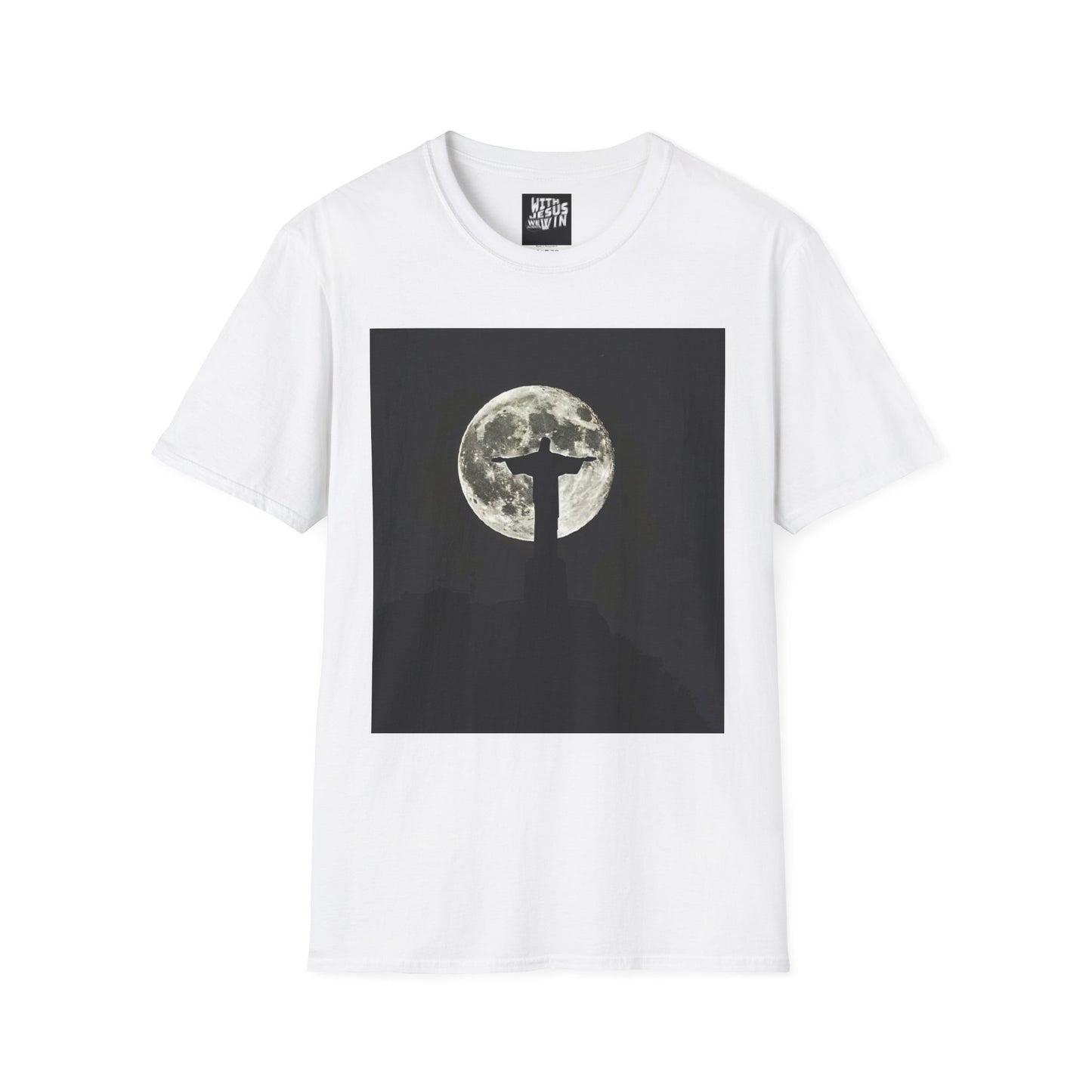 Christian Unisex Softstyle T-Shirt, Jesus Faith Religious Tee, Christian Gift, Christ Centered Apparel, Religious Clothing