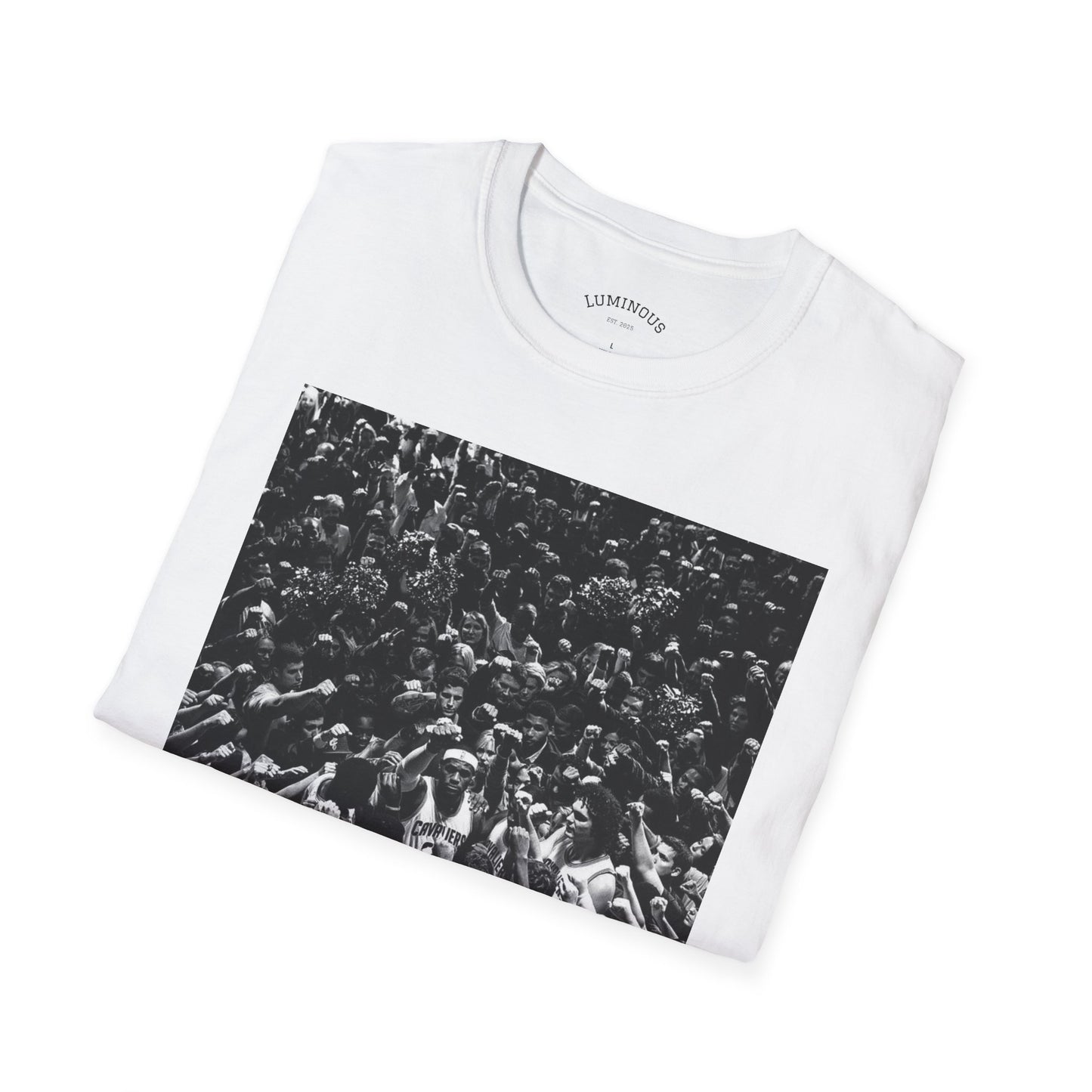 Lebron Crowd Vibes Unisex T-Shirt, Funky Graphic Tee, Casual Outfit, Concert Attire, Music Lovers Gift