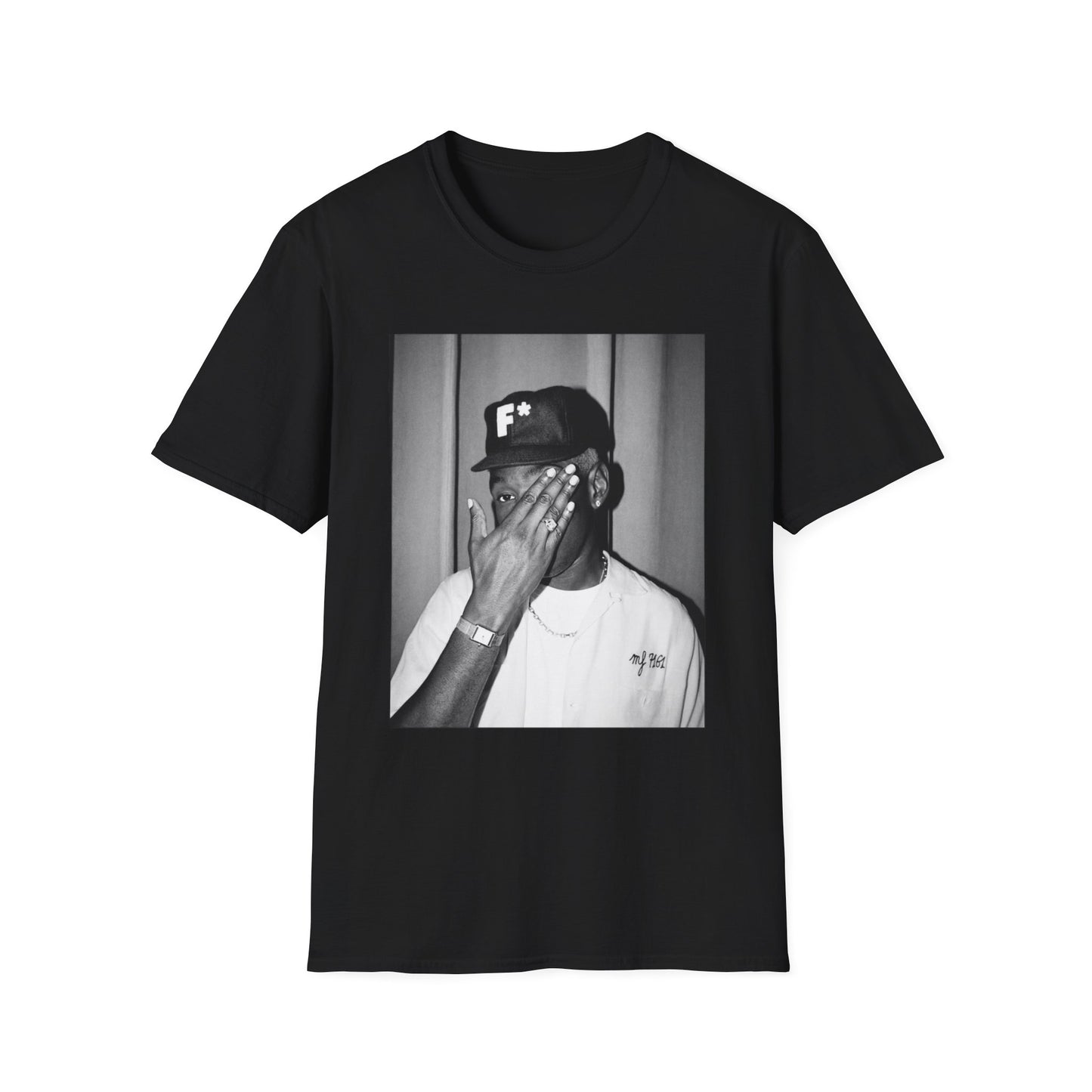 Copy of Tyler Unisex Softstyle T-Shirt, Retro Design Tee, Vintage Graphic Shirt, Hipster Fashion Top, 90s Inspired Apparel