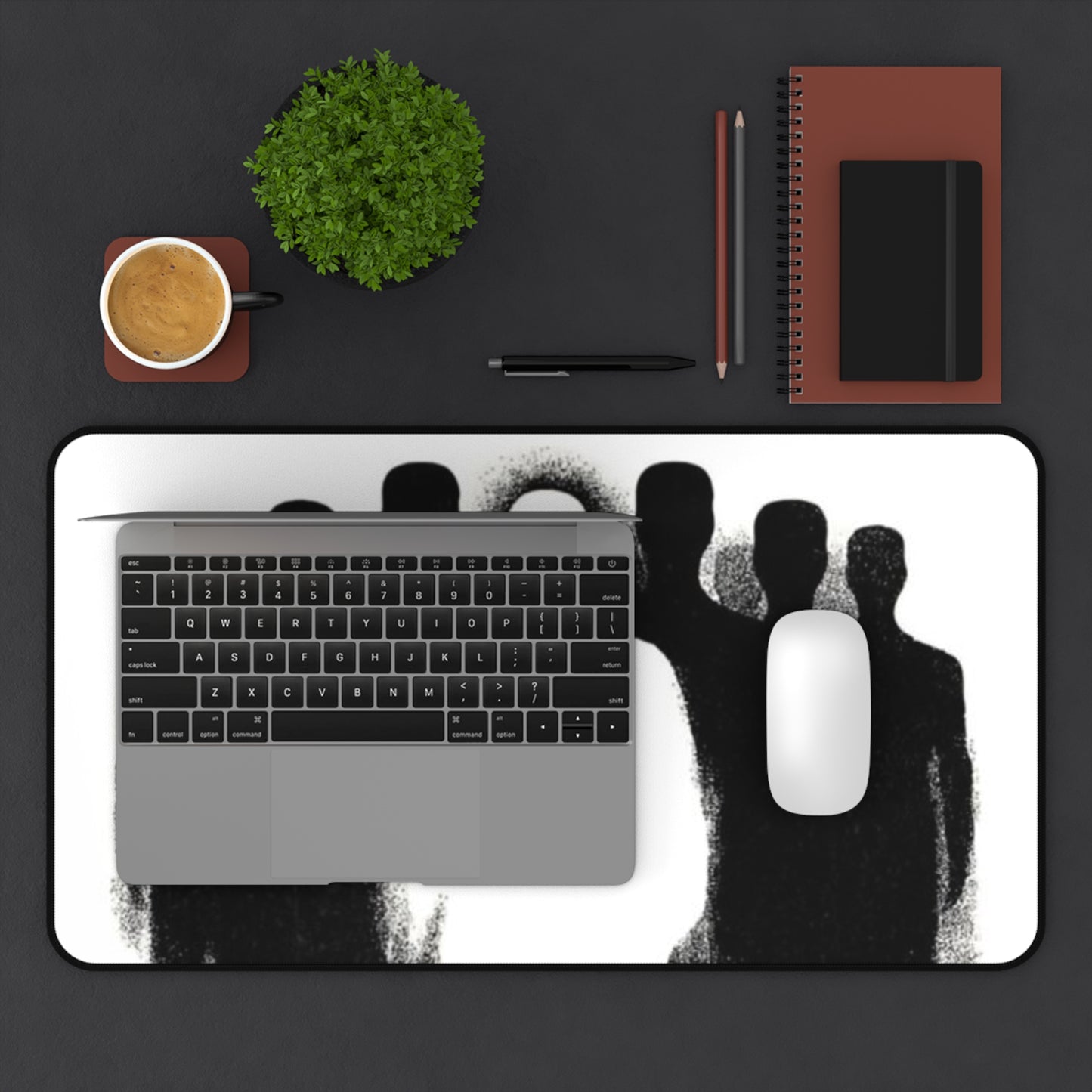My Savior Silhouette|Shadow Collective Desk Mat —Gaming/Work Mouse Pad