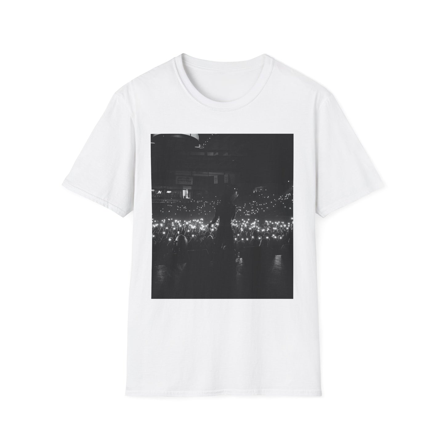 Concert Unisex Softstyle Graphic Tee, Perfect for Concert Lovers, Cozy Gift for Music Fans, Trendy Everyday Wear, Fashionable Casual Top