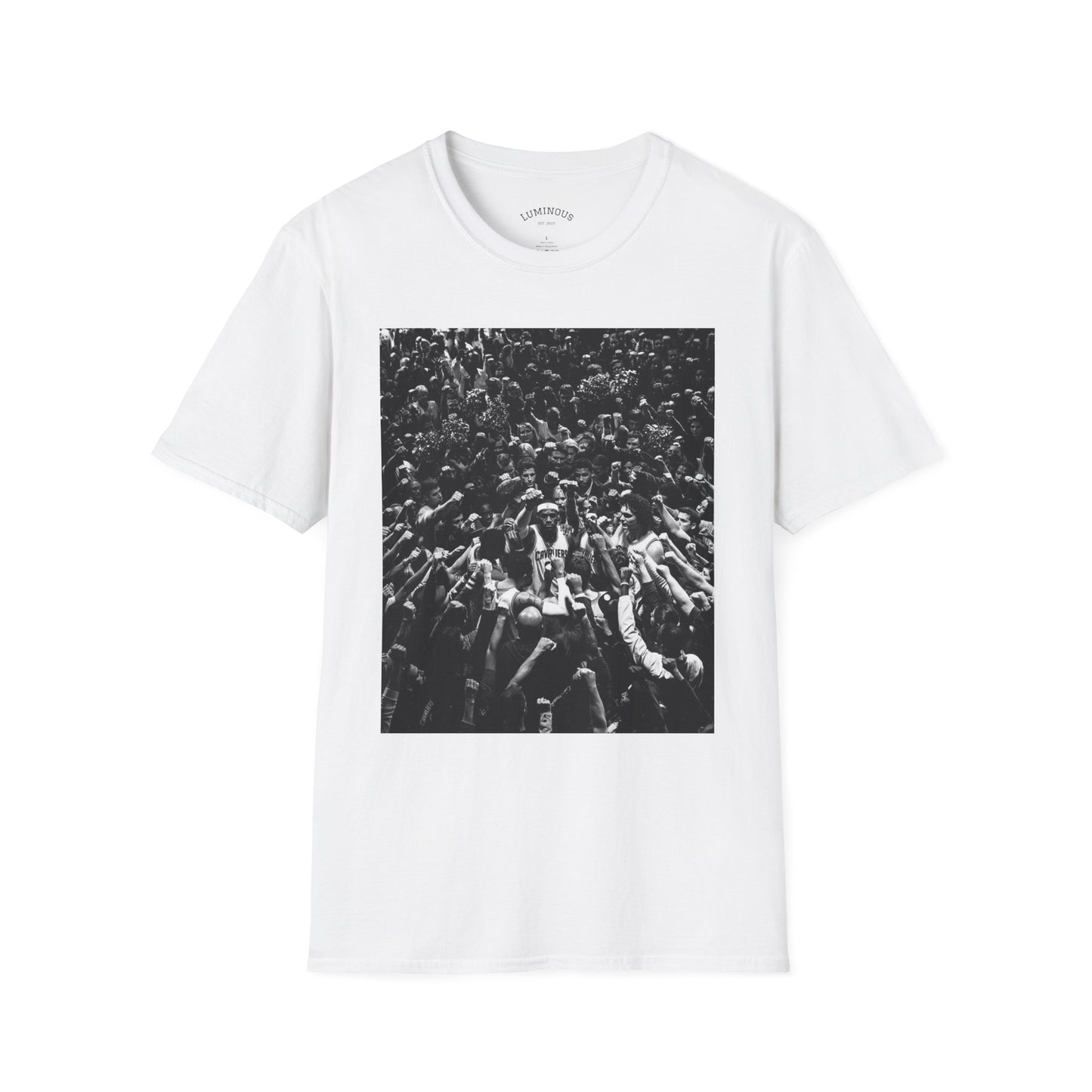 Lebron Crowd Vibes Unisex T-Shirt, Funky Graphic Tee, Casual Outfit, Concert Attire, Music Lovers Gift