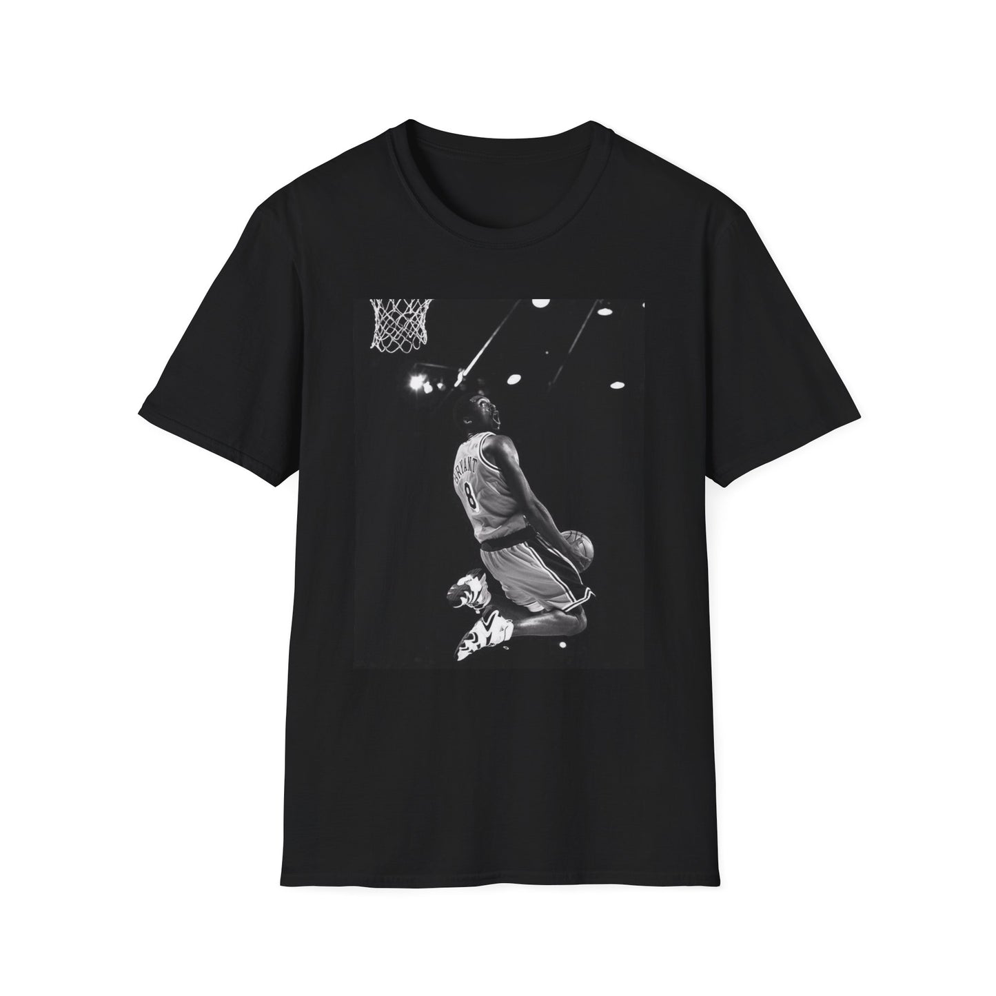Kobe Dunking T-Shirt, Basketball Tee, Sports Fan Apparel, Athlete Clothing, Graphic Tee Shirt