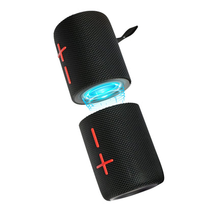 Portable Magnetic Bluetooth Speaker with LED Light