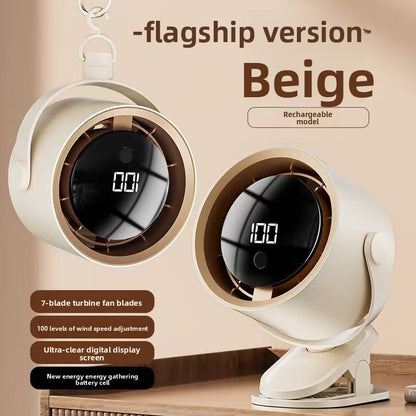 Mini USB Desktop Fan with Clip