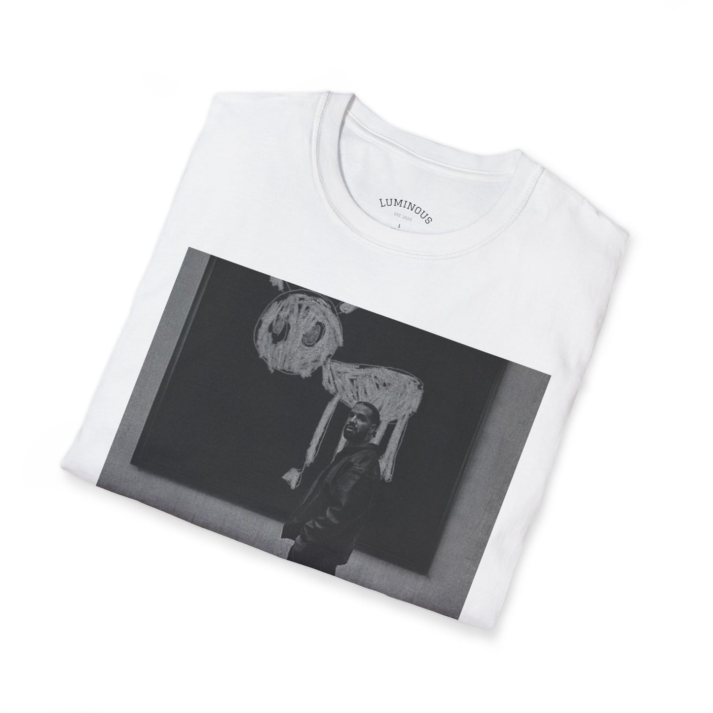 Drake Retro Graphic Unisex Softstyle T-Shirt, Casual Wear, Streetwear Fashion, Trendy Apparel, Unique Gift Idea, Artistic Tee