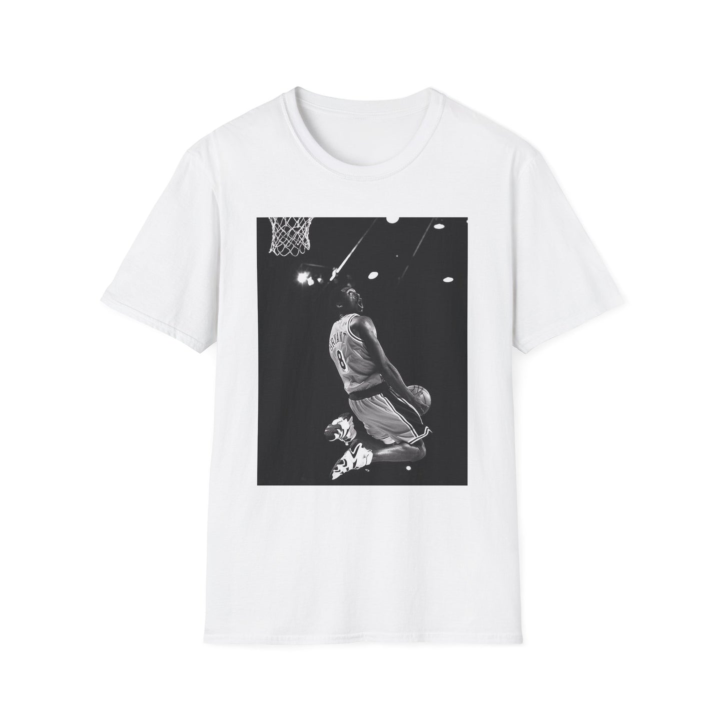 Kobe Dunking T-Shirt, Basketball Tee, Sports Fan Apparel, Athlete Clothing, Graphic Tee Shirt