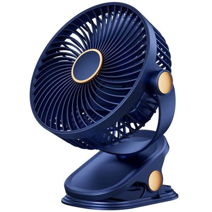 Mini USB Desktop Fan with Clip