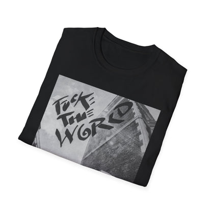 City View Unisex T-Shirt, Urban Skyline Graphic Tee, Street Style Shirt, Cityscape Print Top, Traveler Gift