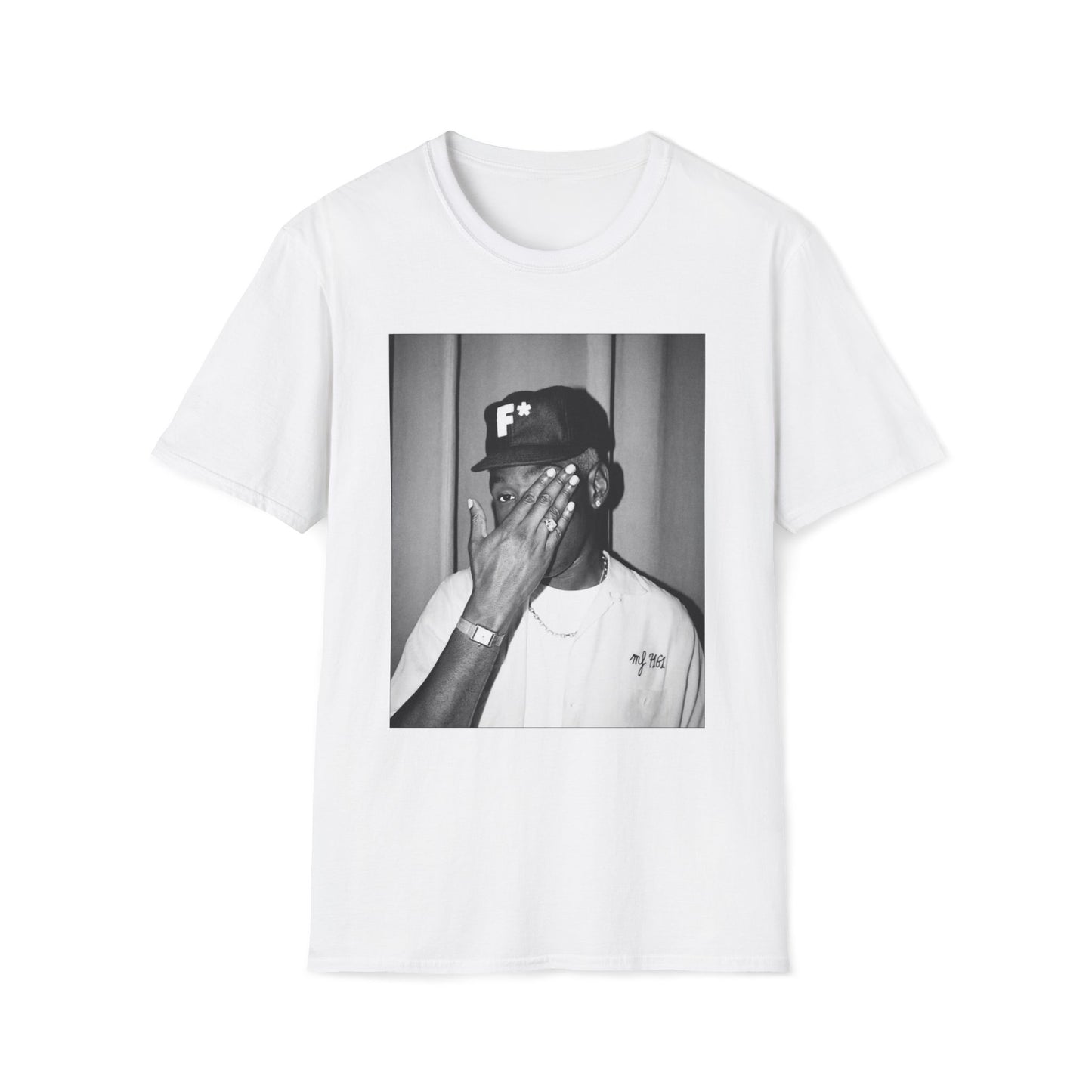 Copy of Tyler Unisex Softstyle T-Shirt, Retro Design Tee, Vintage Graphic Shirt, Hipster Fashion Top, 90s Inspired Apparel