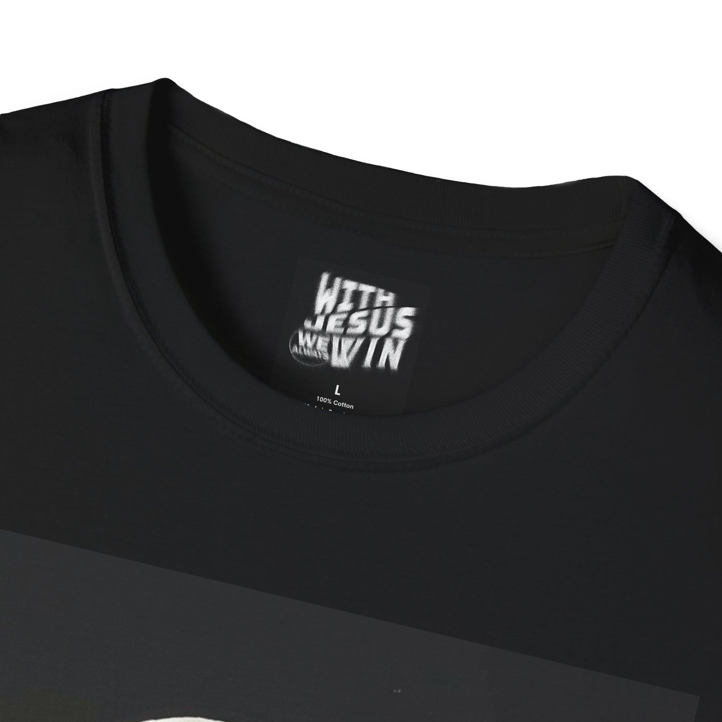 Christian Unisex Softstyle T-Shirt, Jesus Faith Religious Tee, Christian Gift, Christ Centered Apparel, Religious Clothing