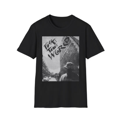 City View Unisex T-Shirt, Urban Skyline Graphic Tee, Street Style Shirt, Cityscape Print Top, Traveler Gift