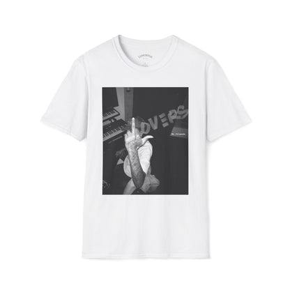 Edgy Graphic T-Shirt for Music Lovers, Perfect Gift for Musicians, Casual Wear, Unique Style, Graphic Tee for Everyday