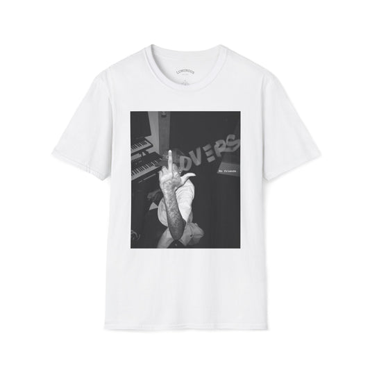 Edgy Graphic T-Shirt for Music Lovers, Perfect Gift for Musicians, Casual Wear, Unique Style, Graphic Tee for Everyday