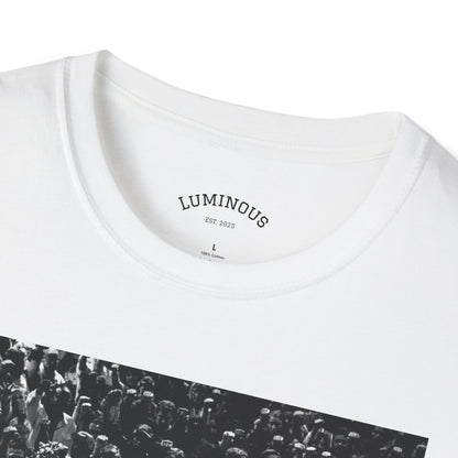 Lebron Crowd Vibes Unisex T-Shirt, Funky Graphic Tee, Casual Outfit, Concert Attire, Music Lovers Gift
