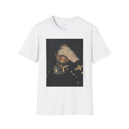 Iconic Aesthetic Michael Jackson Unisex T-Shirt, 80s Pop Singer Tee, Retro Music Shirt, Vintage Dance Art Apparel, King of Pop Clothing