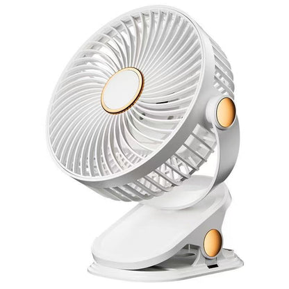 Mini USB Desktop Fan with Clip