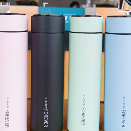 Smart Display Stainless Steel Thermos
